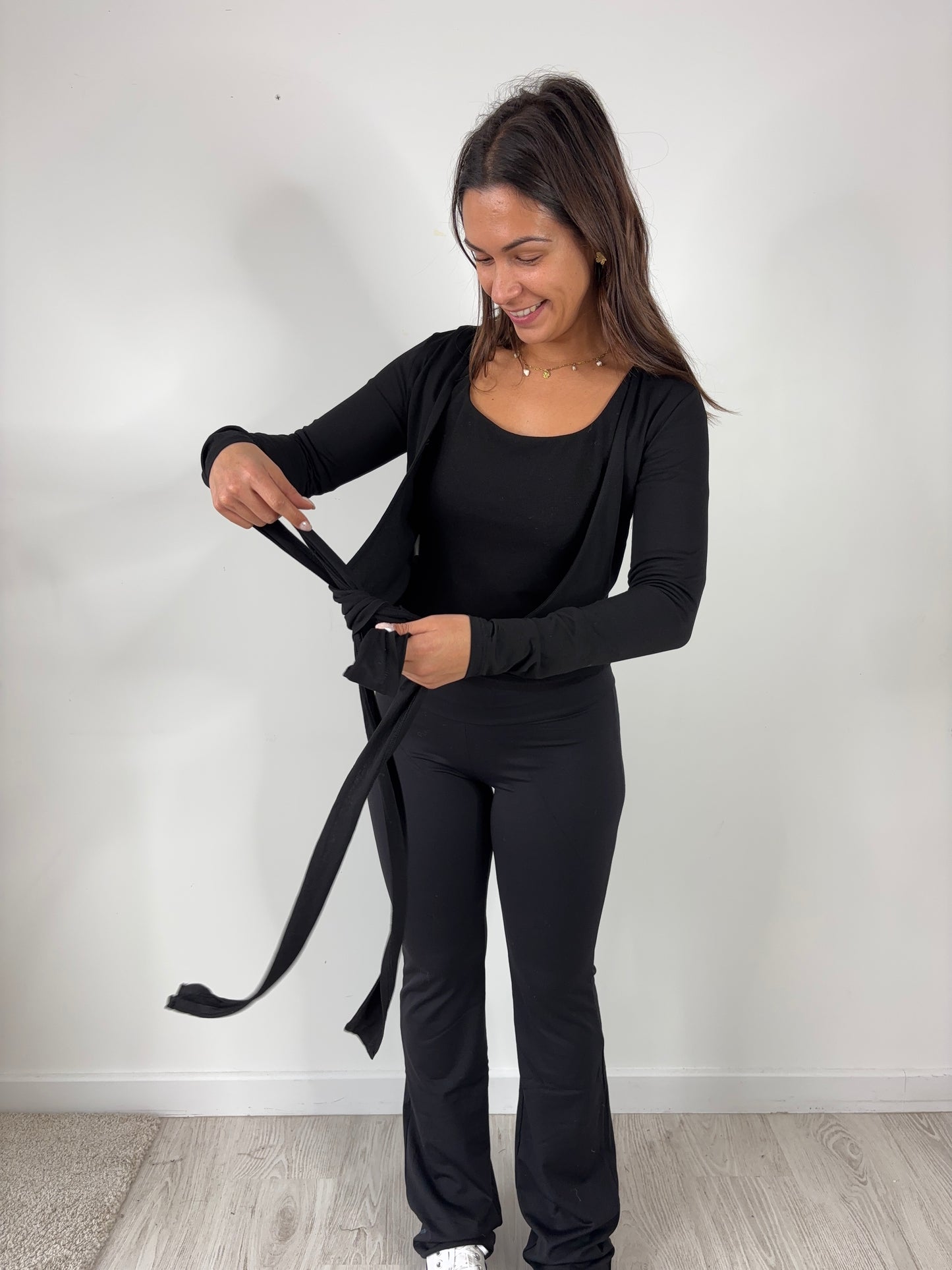 Haut cache-coeur Nancy - marron