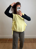 Pull Iris - jaune du 36 au 44