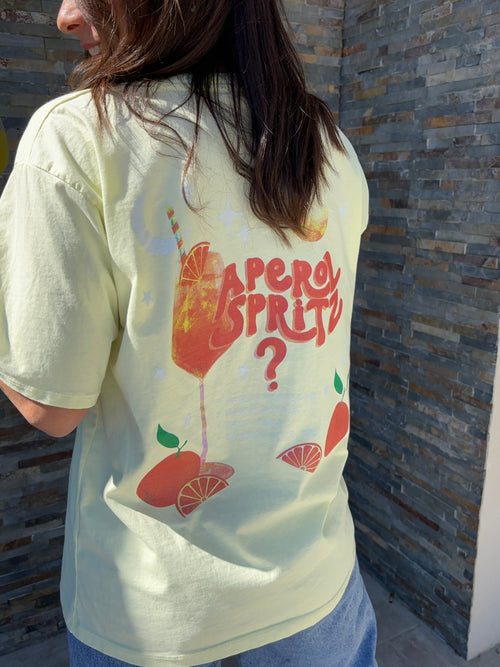 "On se fait un SPRITZ?" - jaune