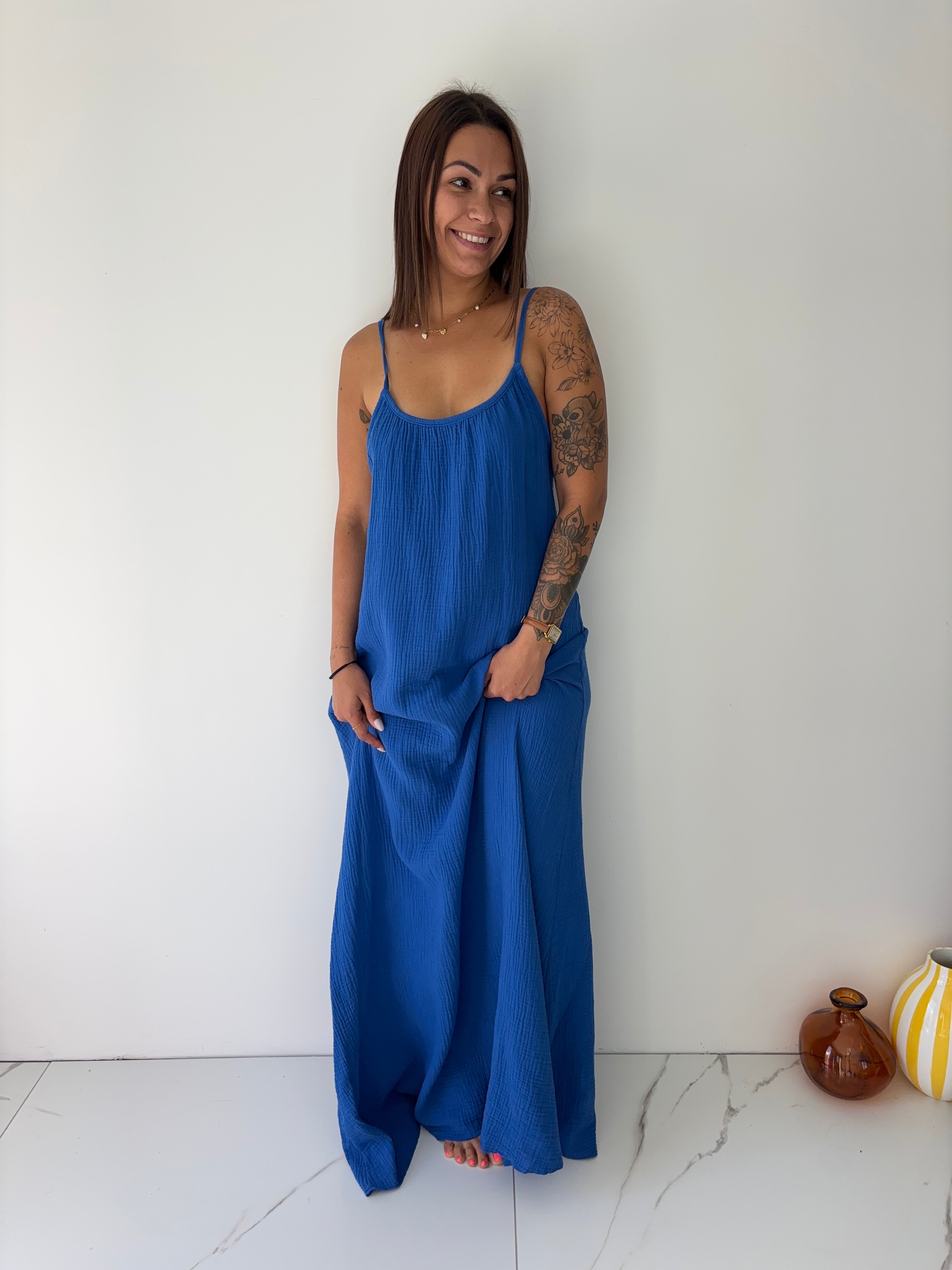Robe Kim - bleu