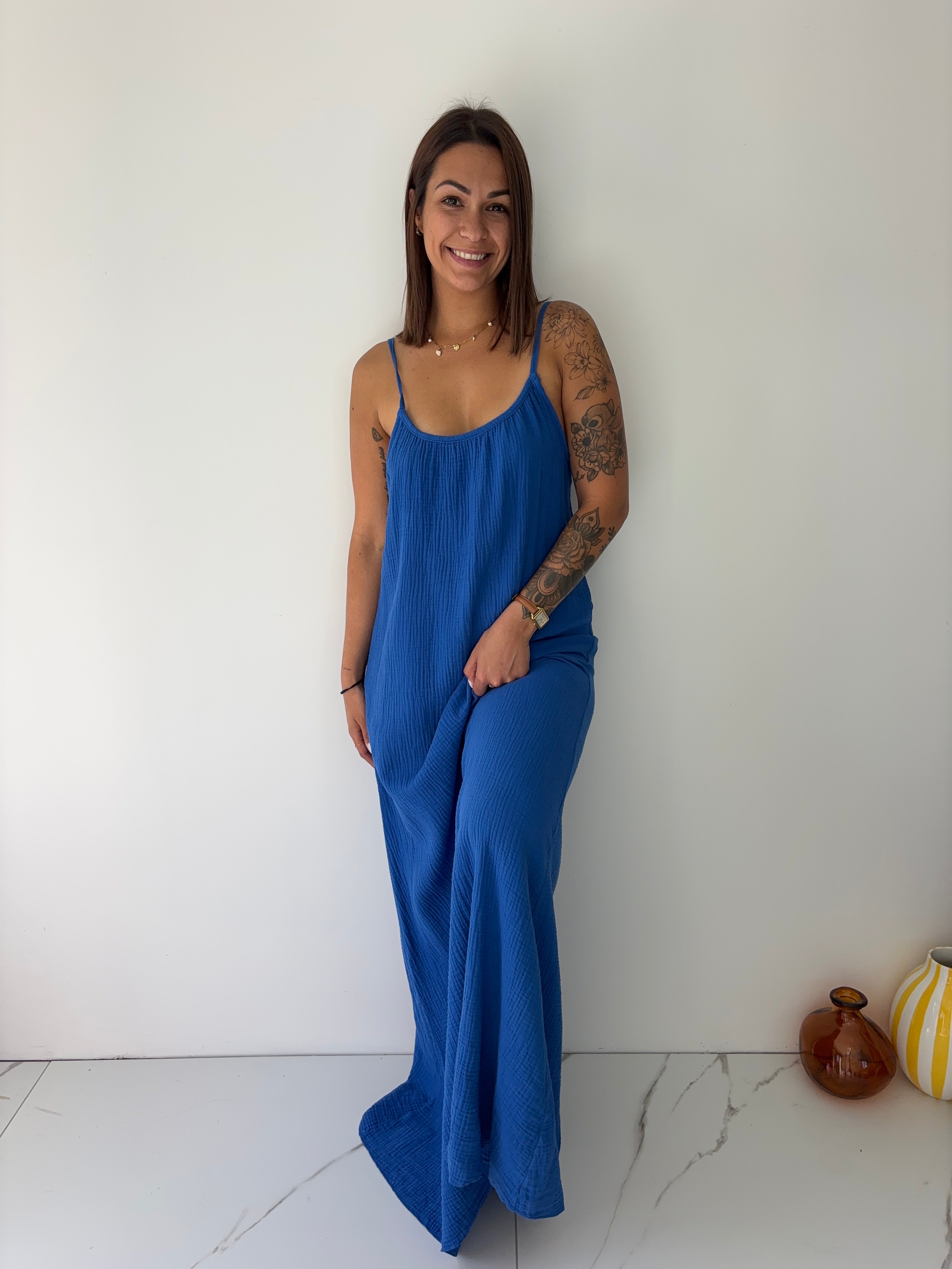Robe Kim - bleu