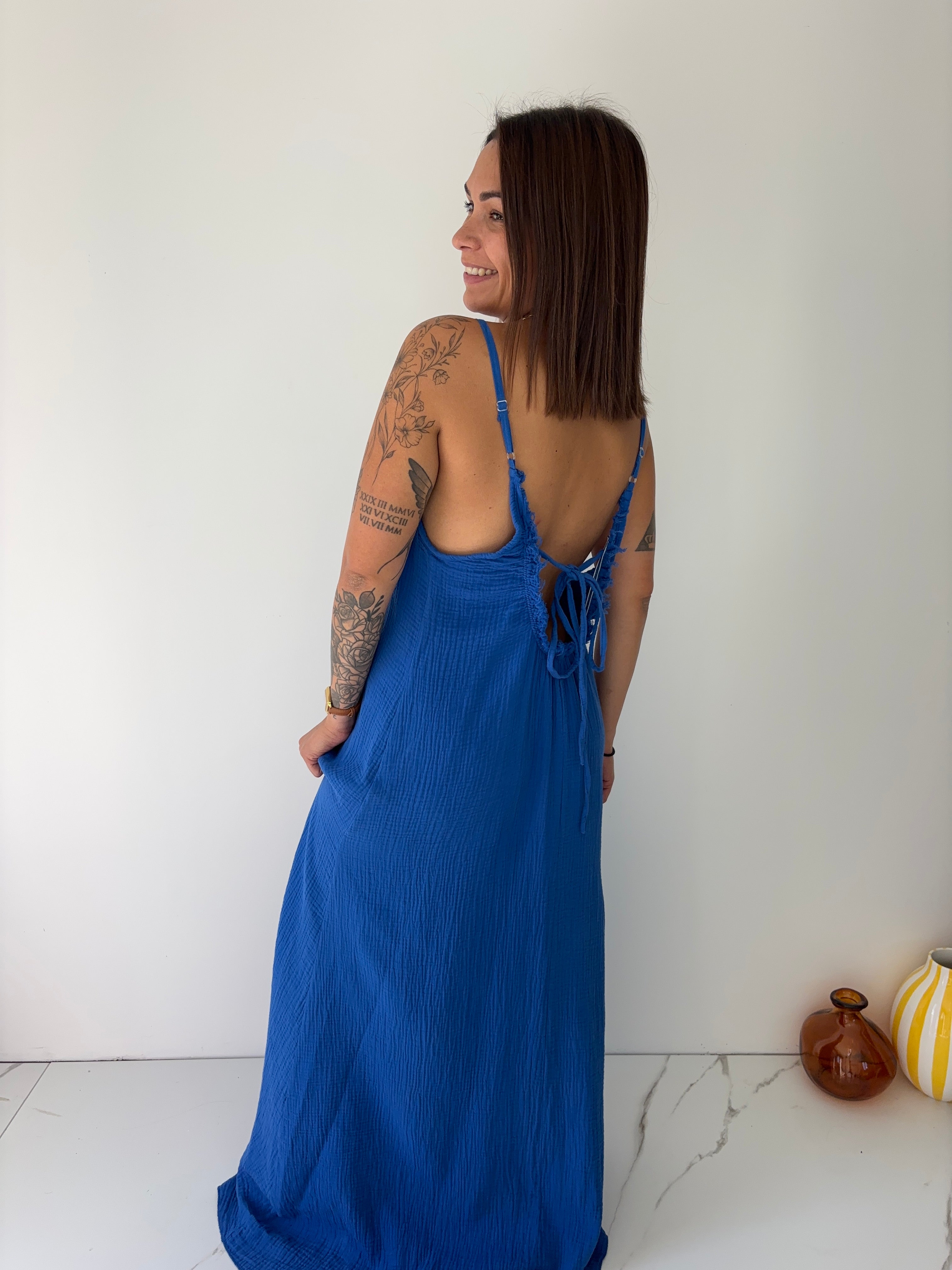 Robe Kim - bleu