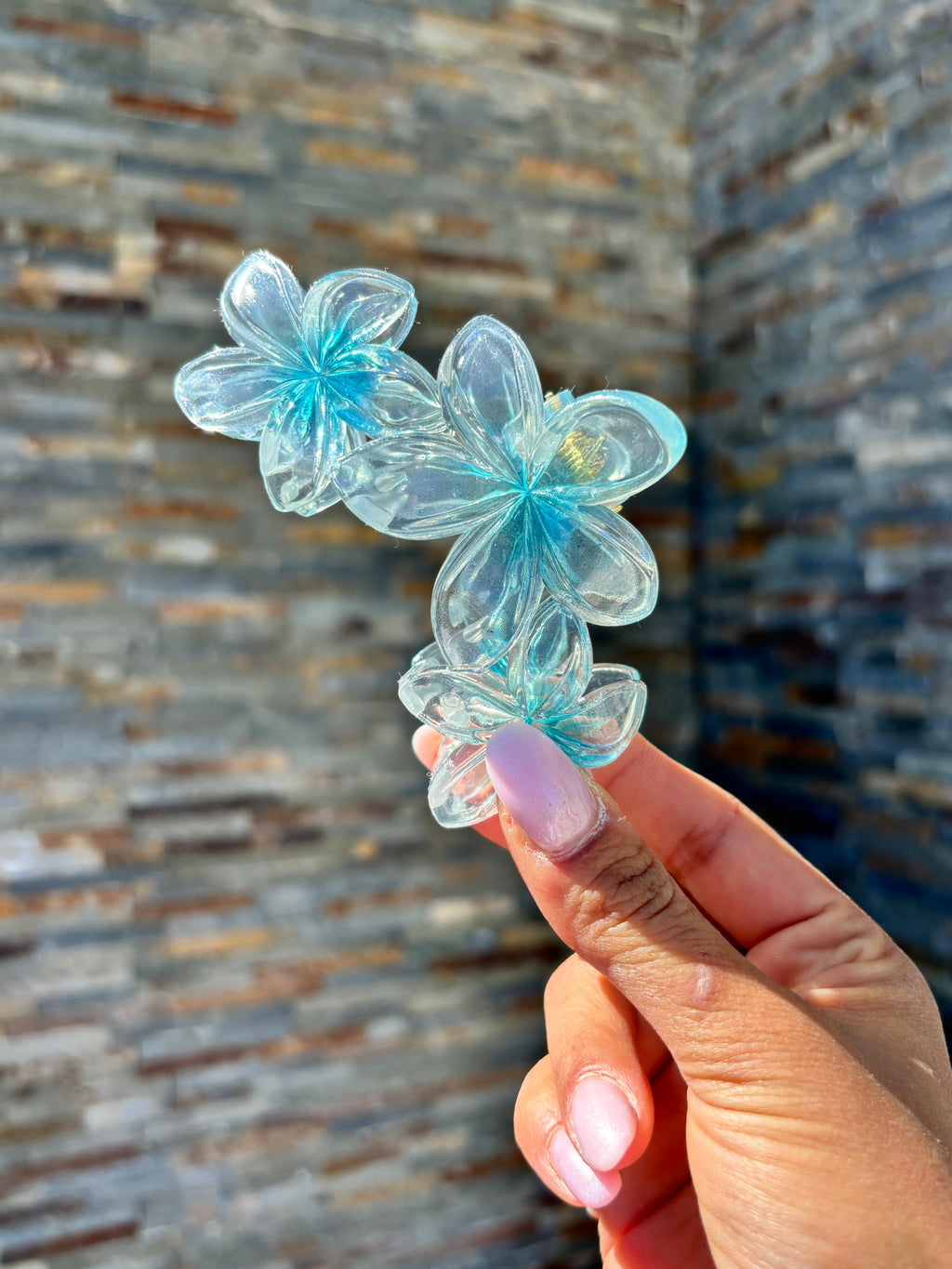 Pince Fleur - bleu