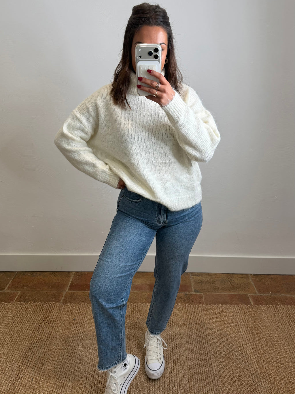 Pull Odette - blanc