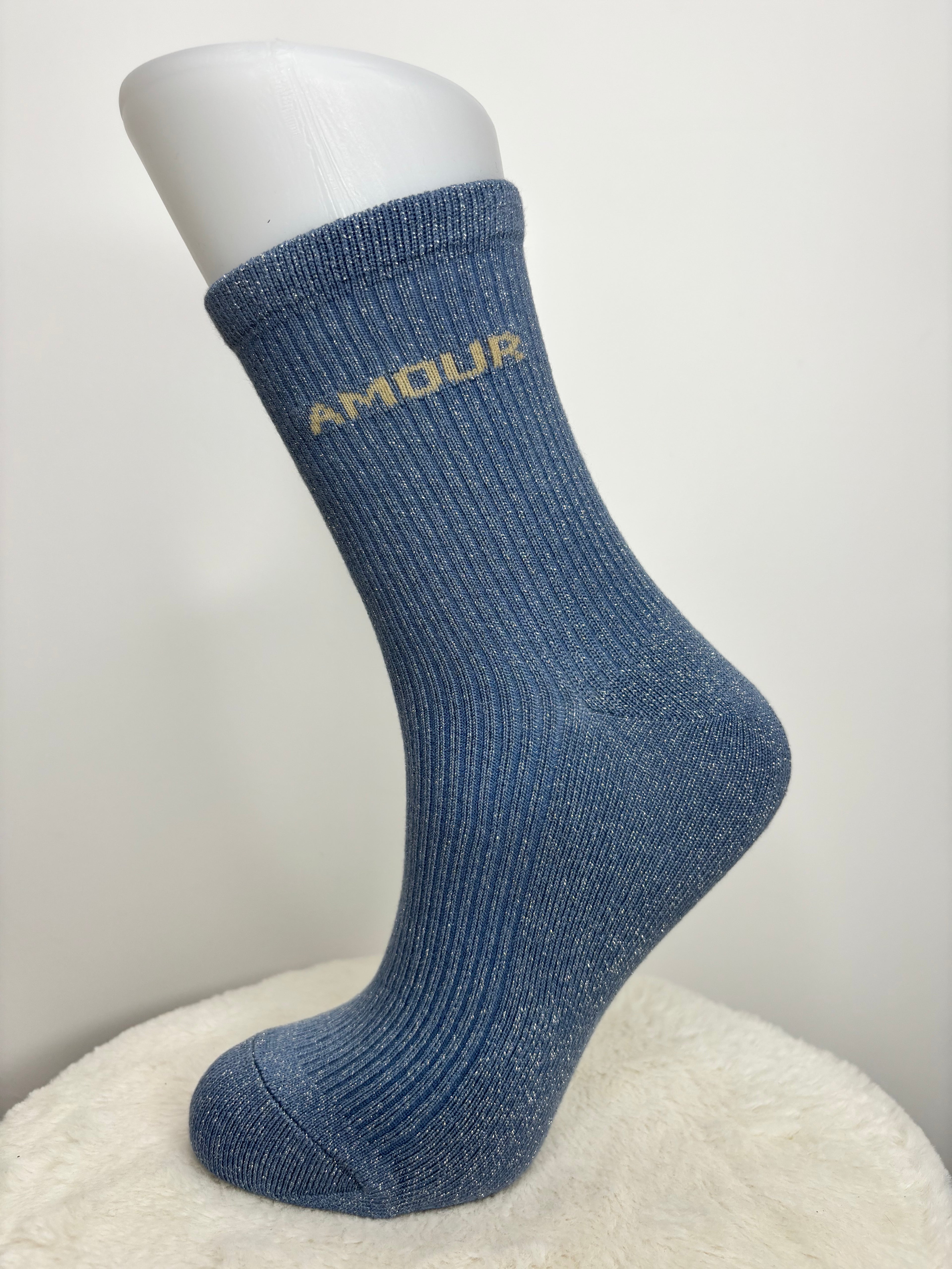 Chaussettes « AMOUR » - plusieurs coloris