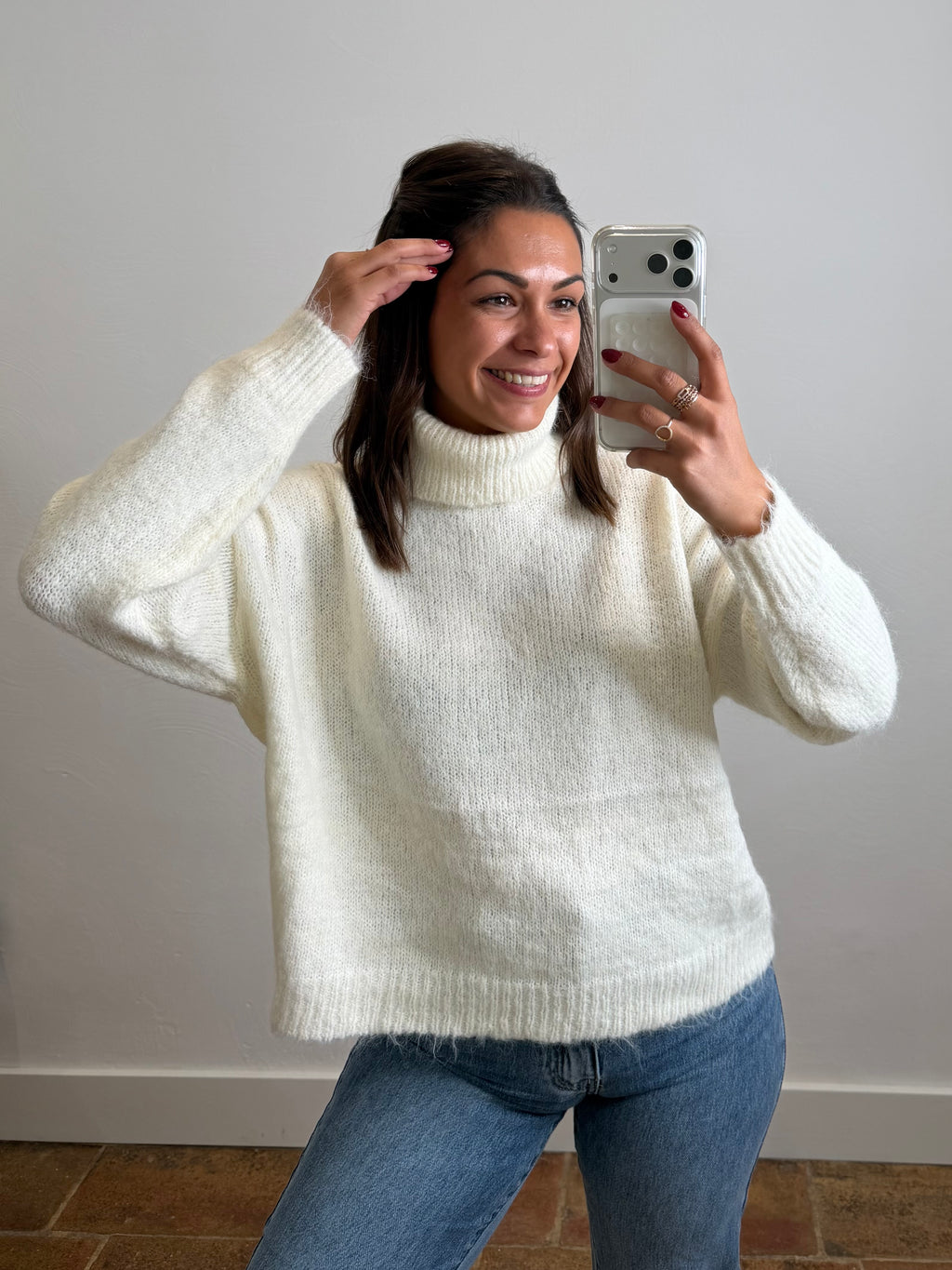 Pull Odette - blanc