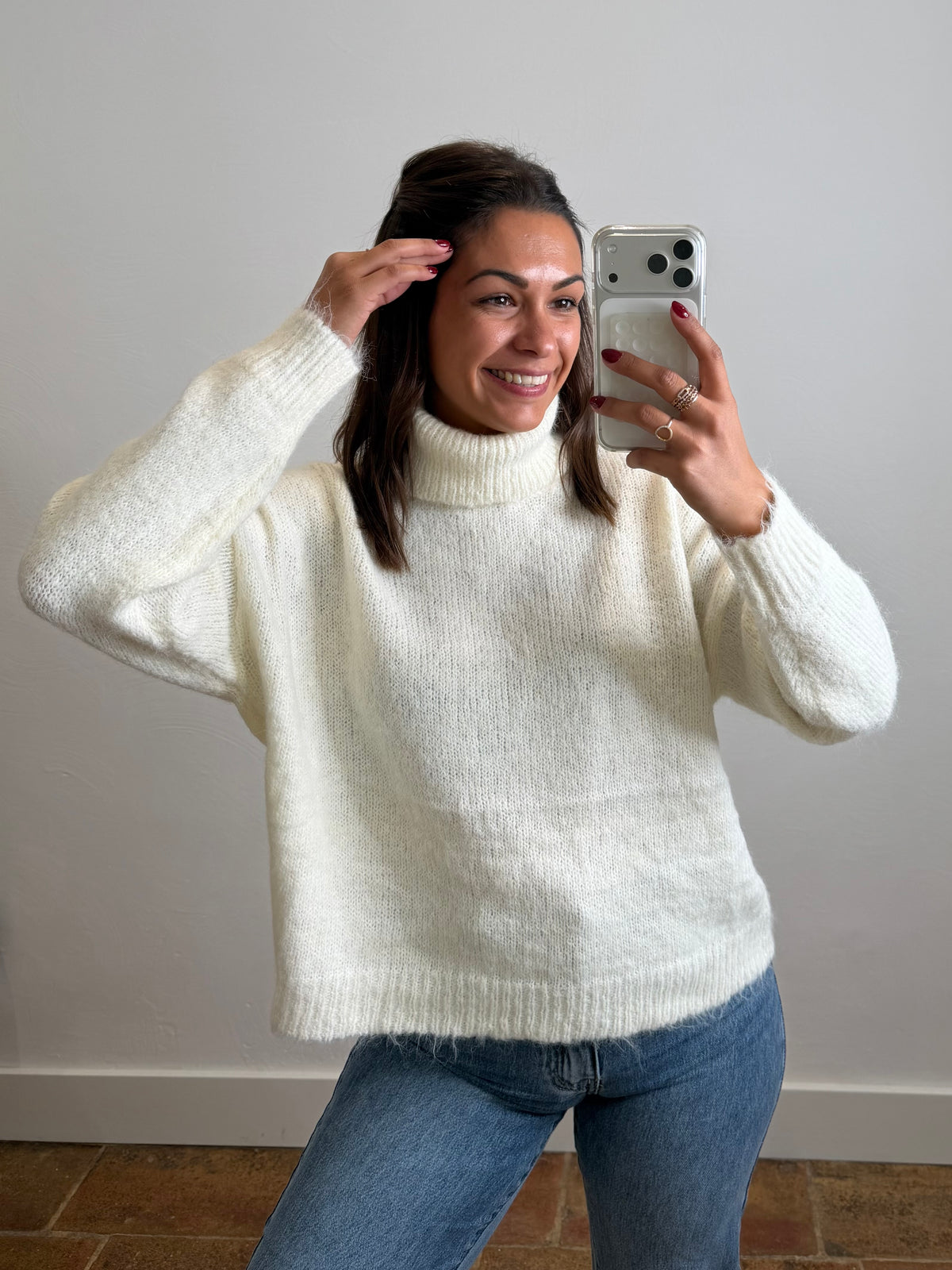 Pull Odette - blanc