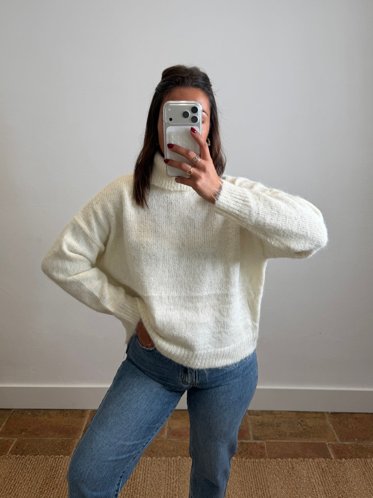 Pull Odette - blanc