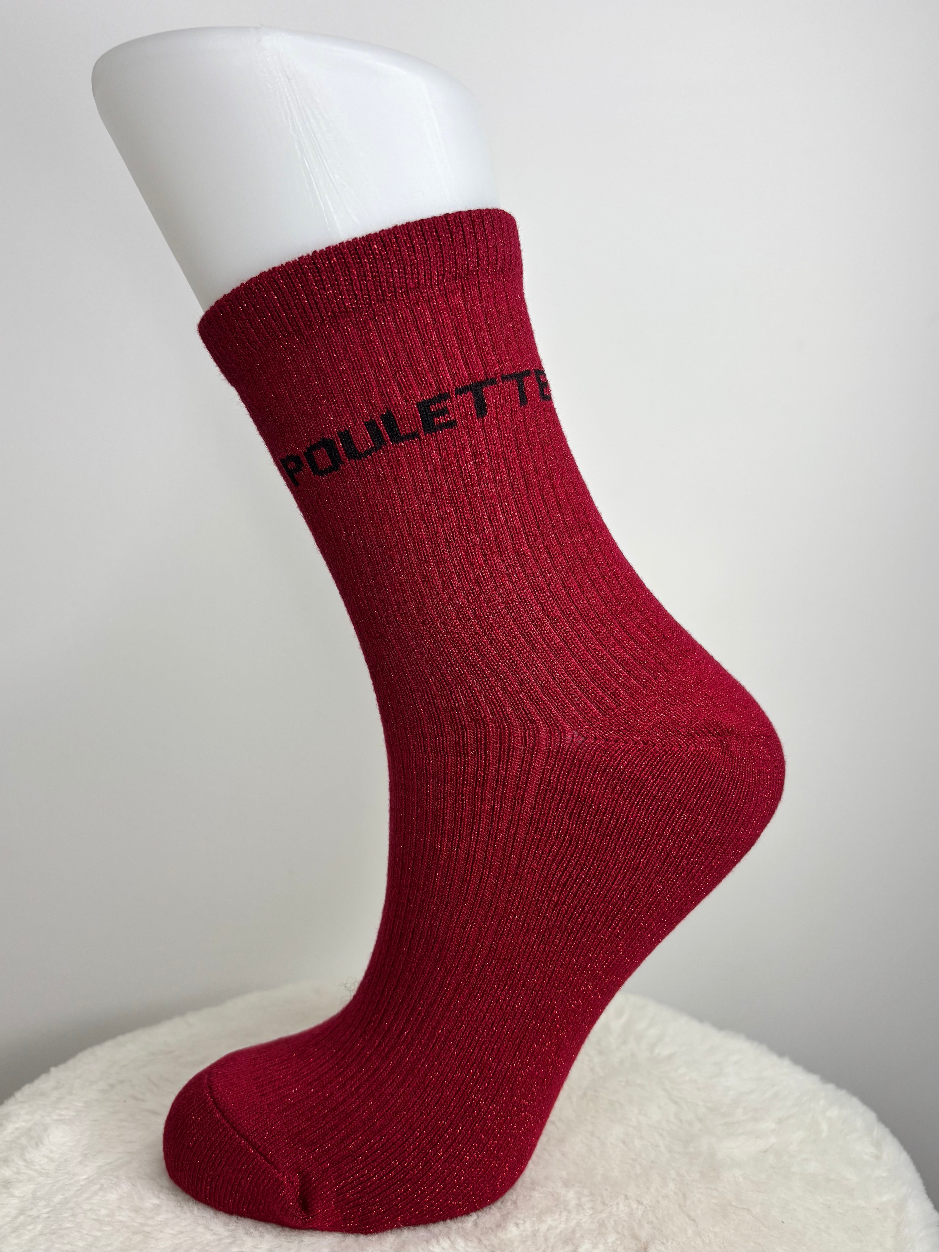 Chaussettes « POULETTE » - plusieurs coloris