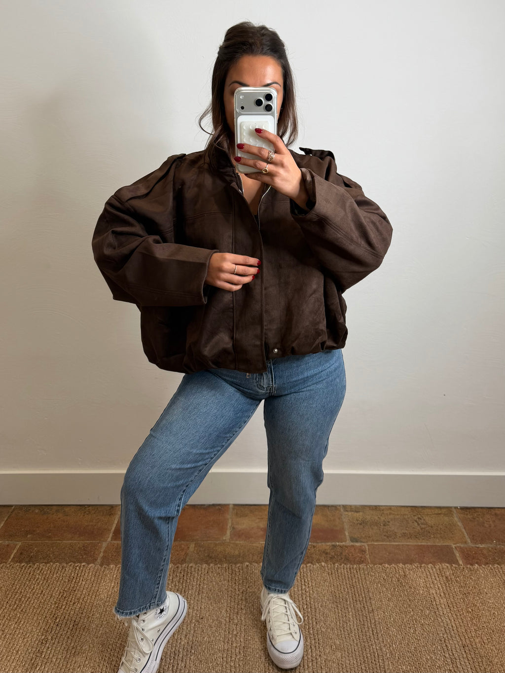 Bomber Cindy - marron