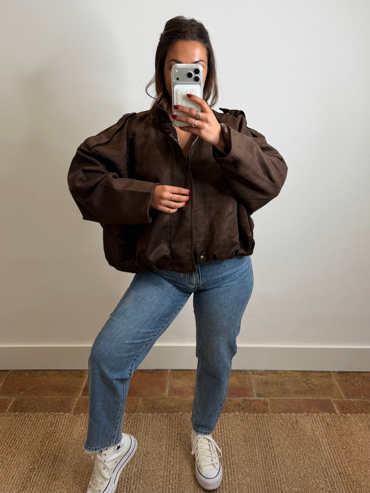 Bomber Cindy - marron