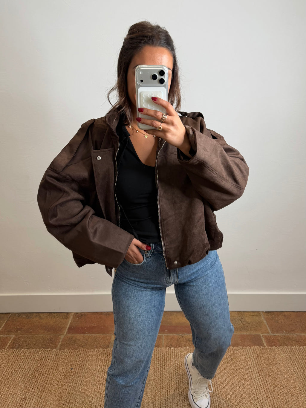 Bomber Cindy - marron