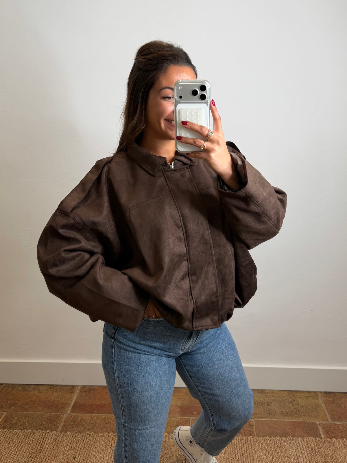 Bomber Cindy - marron