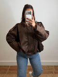 Bomber Cindy - marron