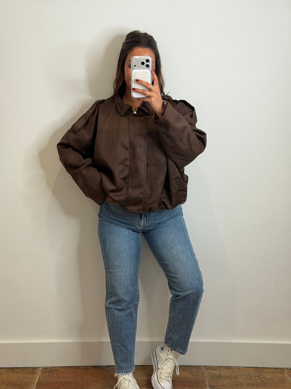 Bomber Cindy - marron