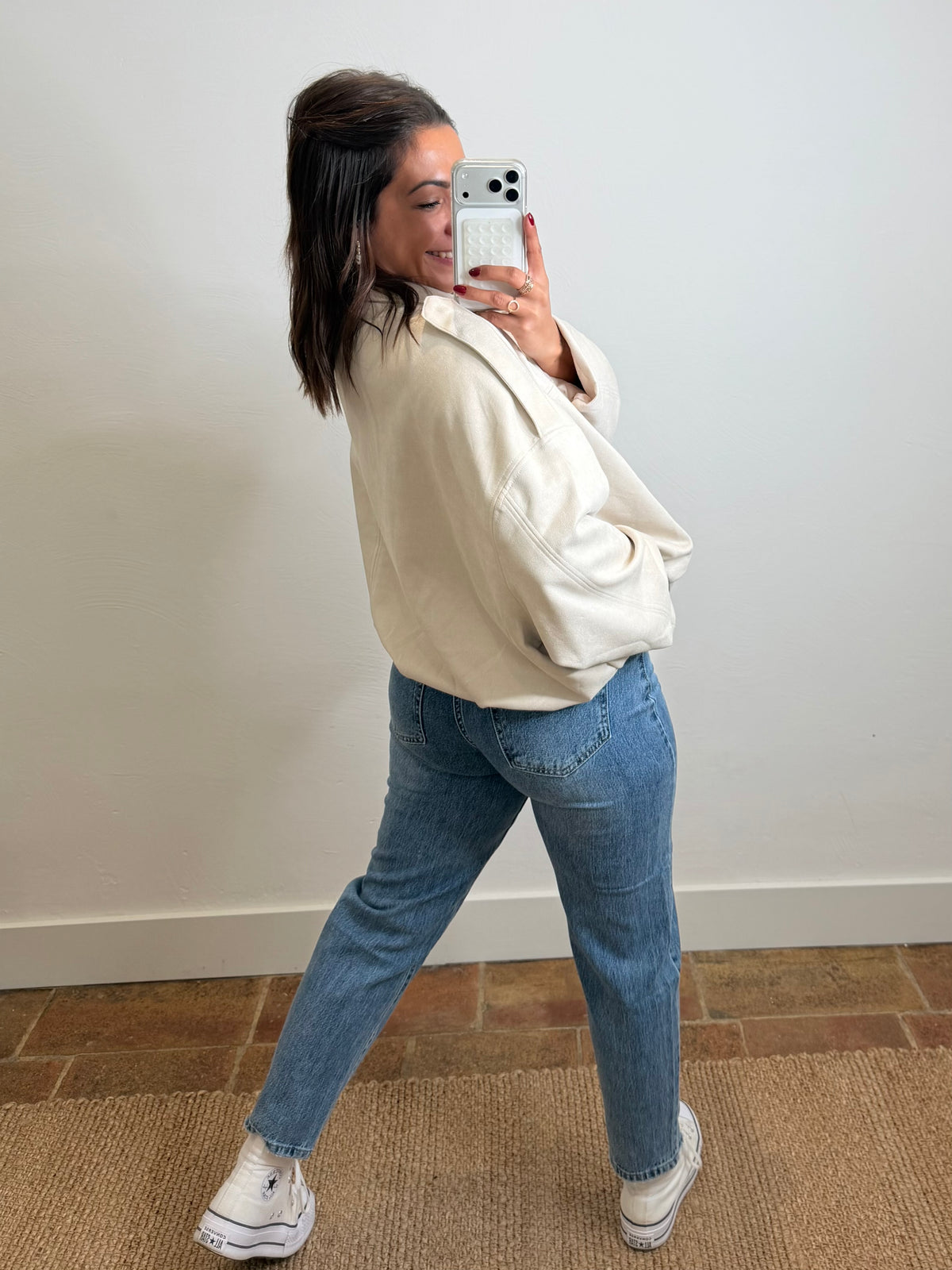 Bomber Cindy - crème