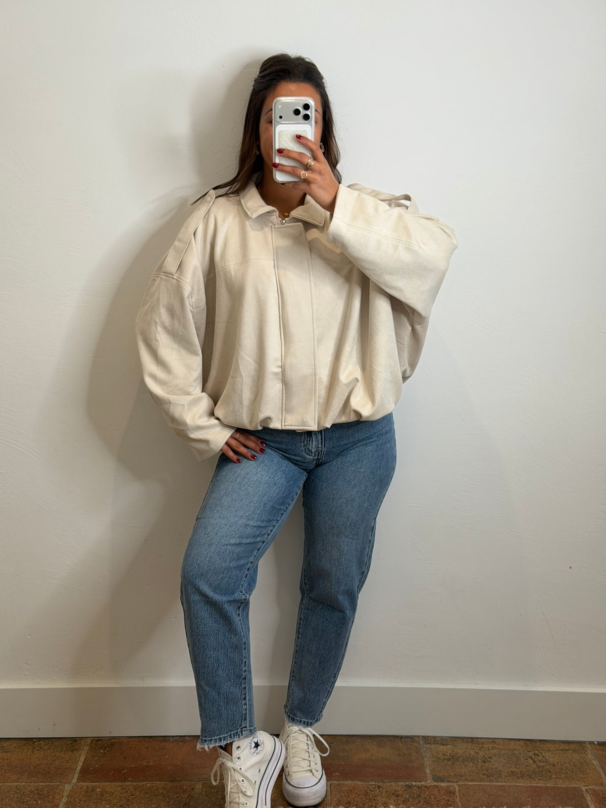 Bomber Cindy - crème