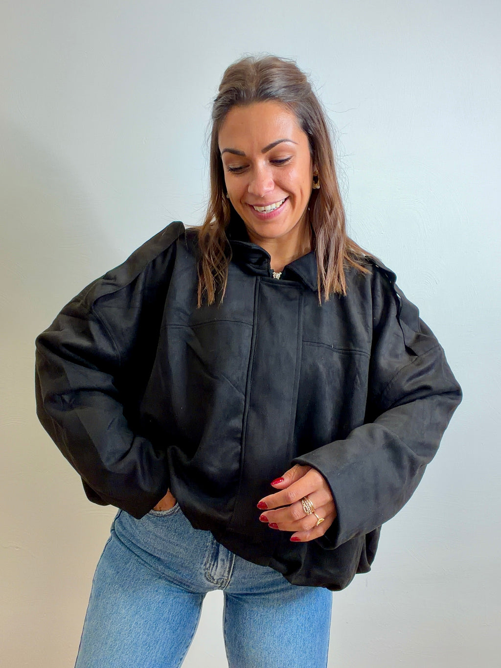 Bomber Cindy - noir