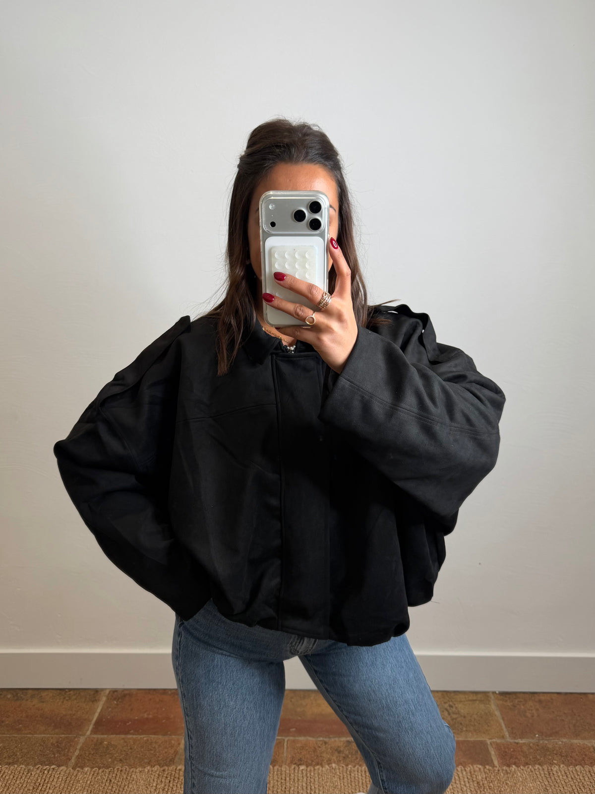 Bomber Cindy - noir