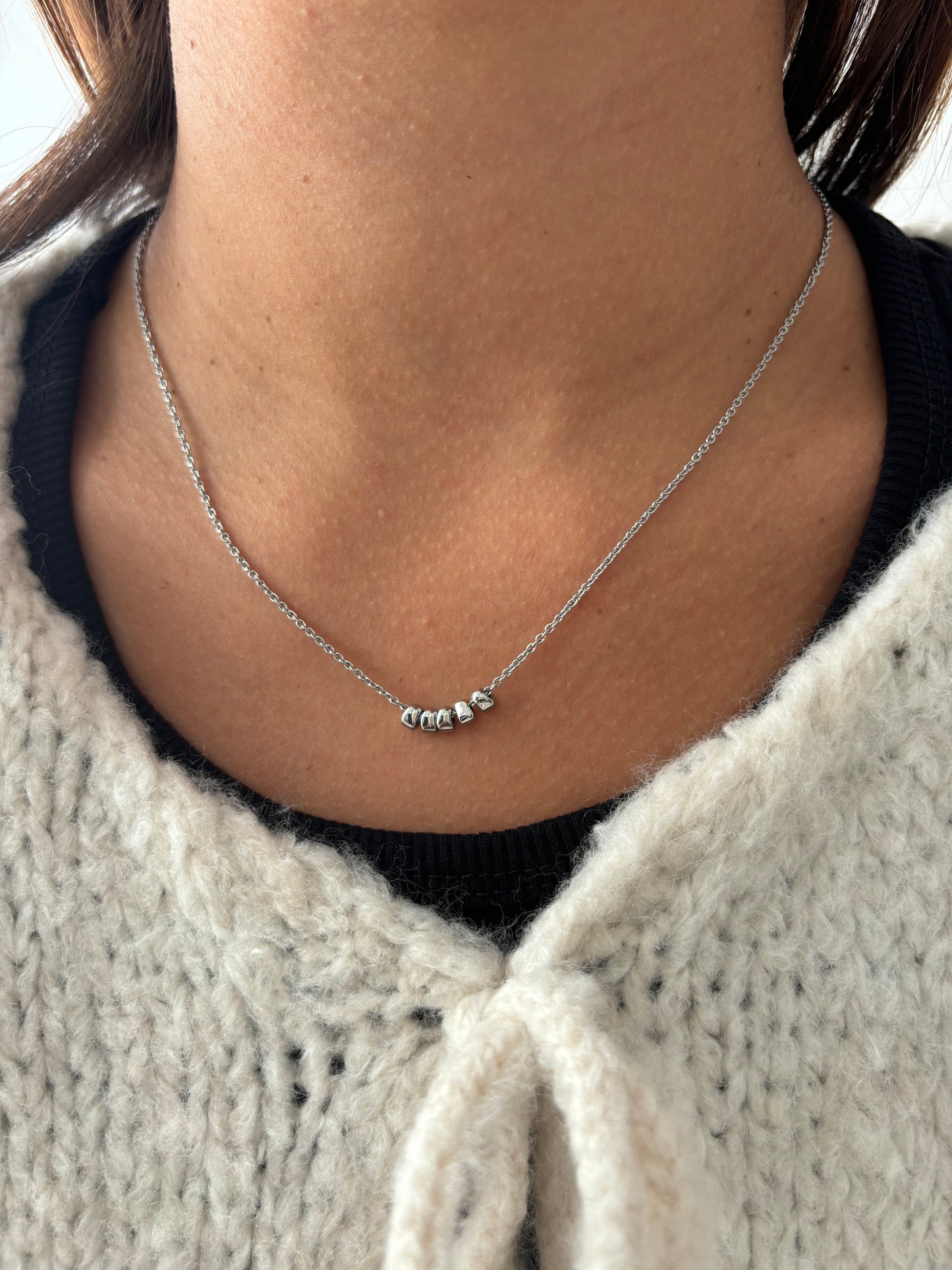 Collier Pauline argent