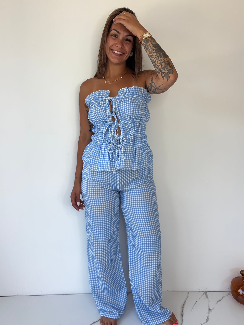 Ensemble Aston - bleu