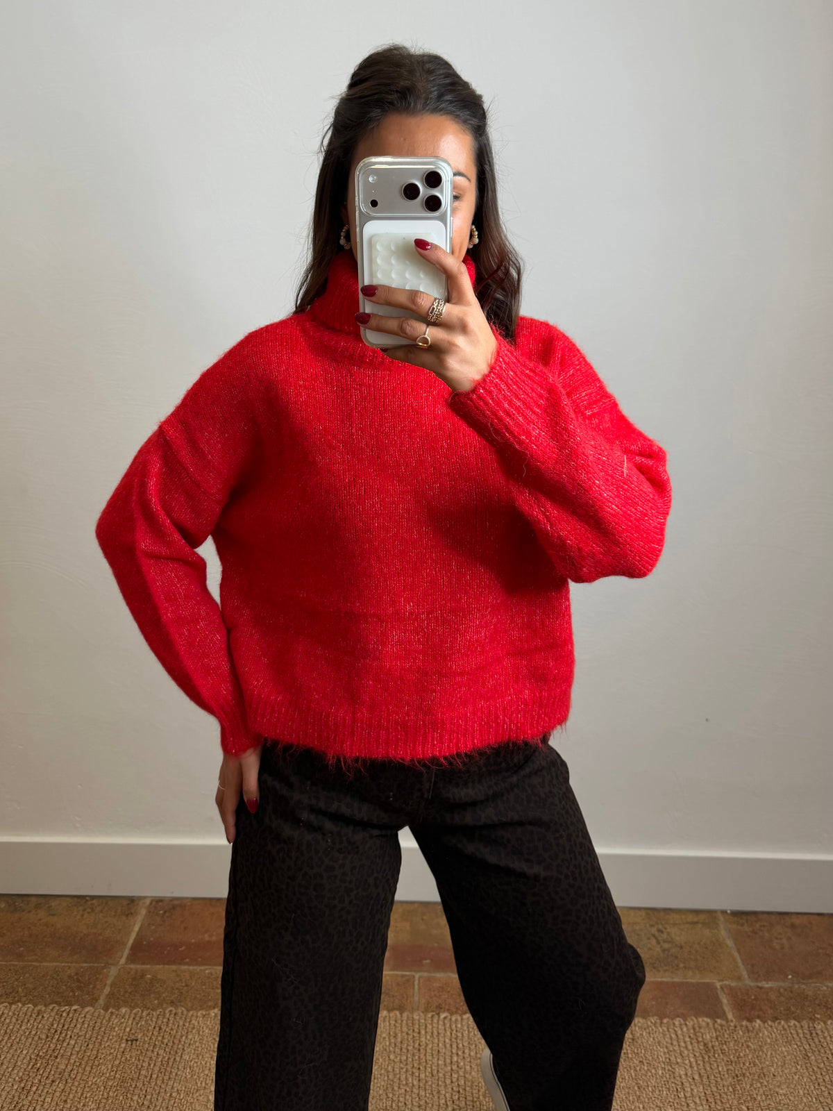 Pull Odette - rouge
