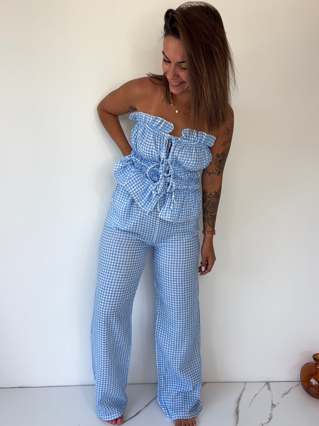 Ensemble Aston - bleu