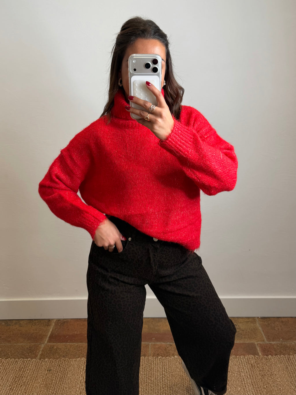 Pull Odette - rouge