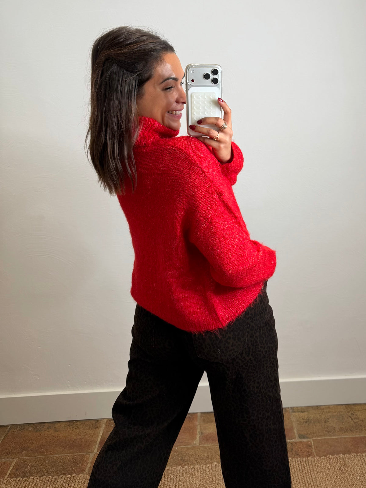 Pull Odette - rouge