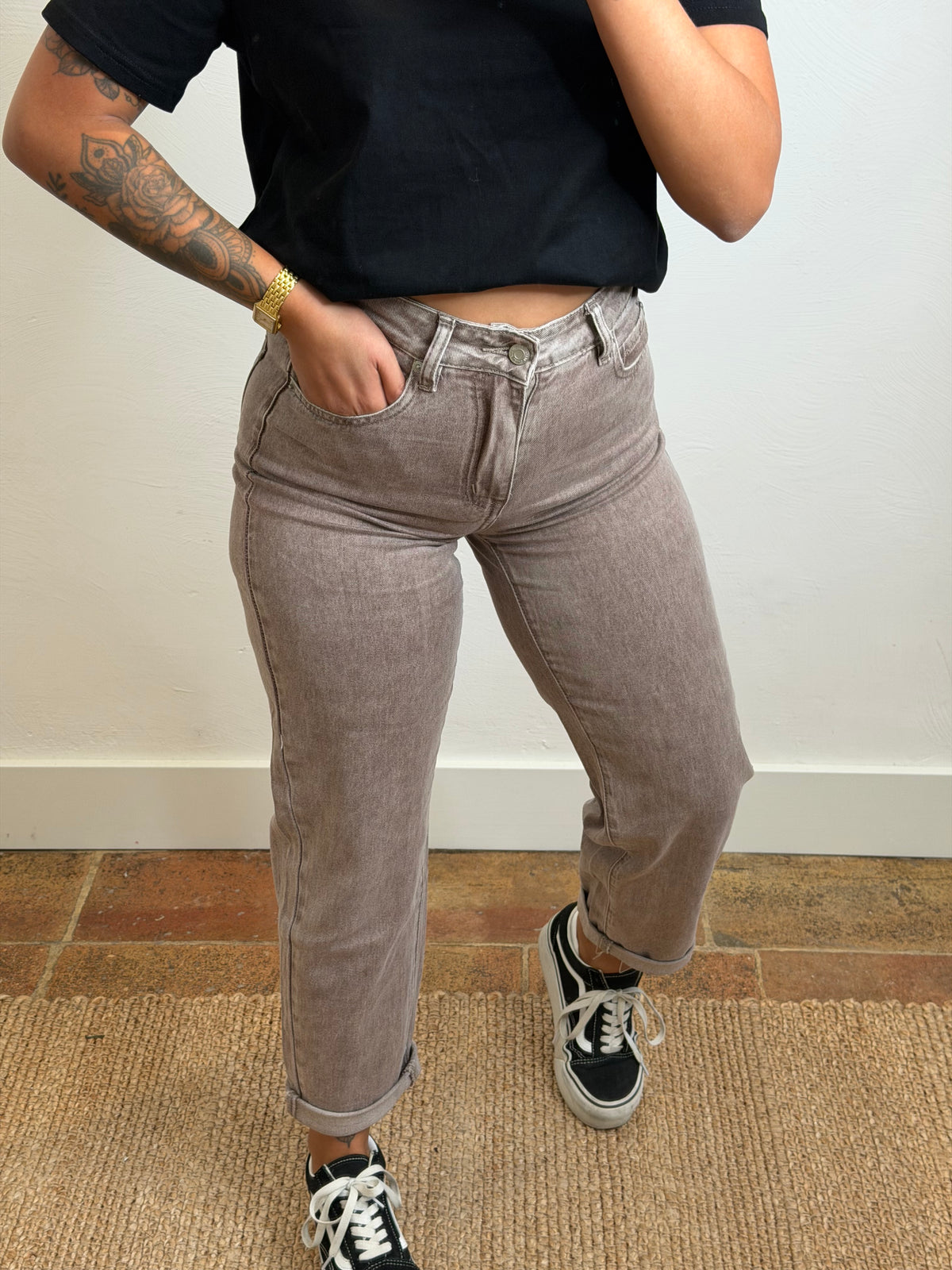 Jeans Ogy - taupe