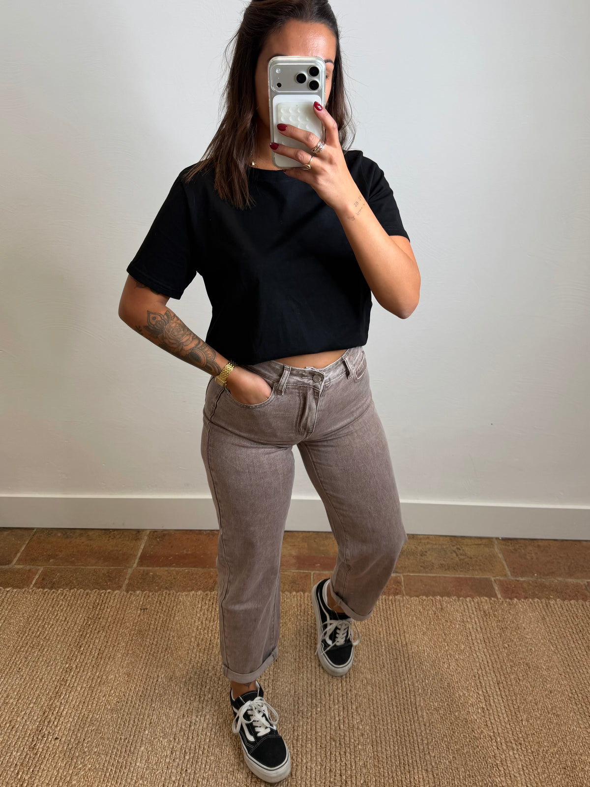 Jeans Ogy - taupe