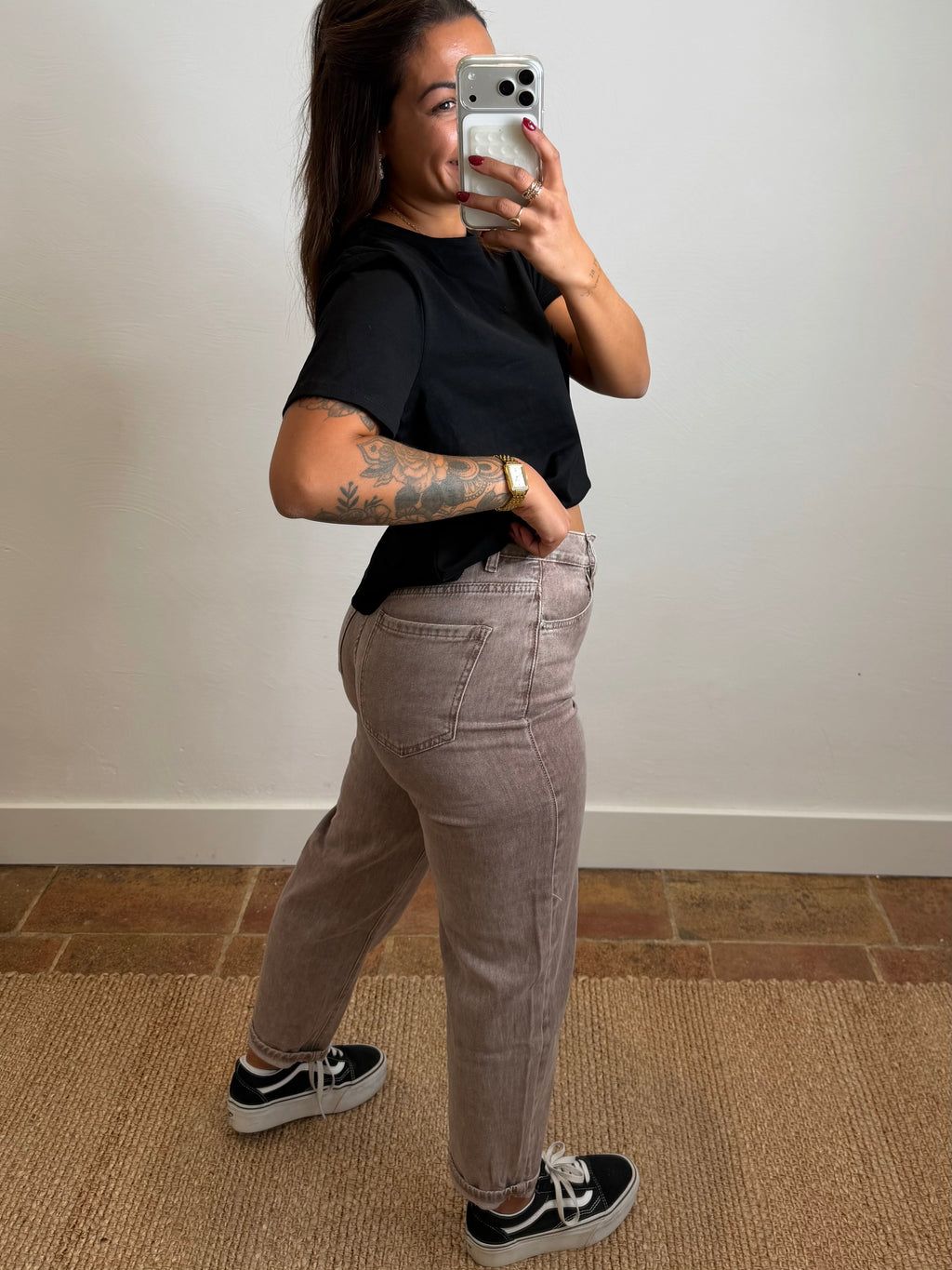 Jeans Ogy - taupe