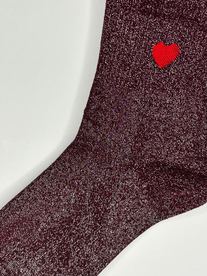 Chaussettes "coeur"