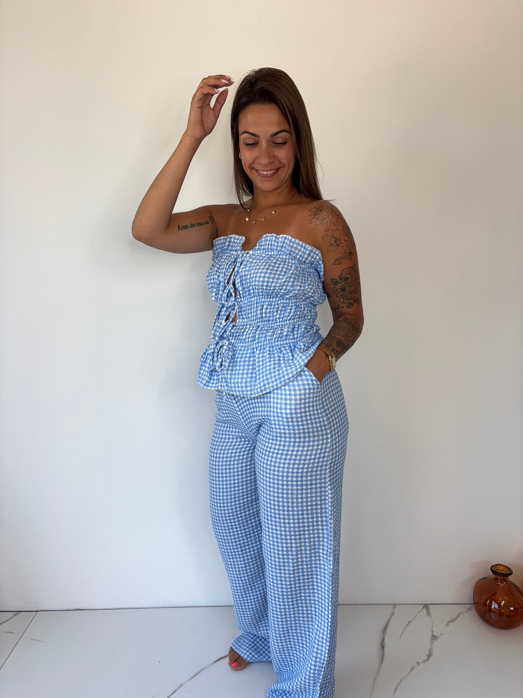 Ensemble Aston - bleu