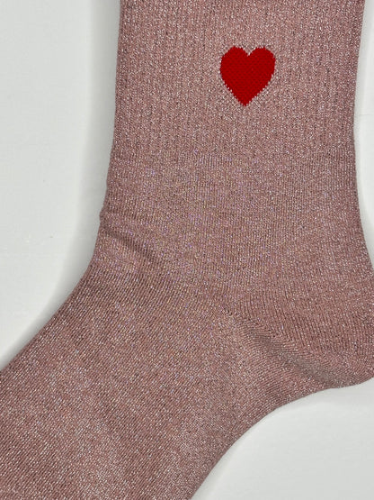 Chaussettes "coeur"