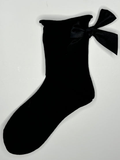 Chaussettes noeud papillon noir