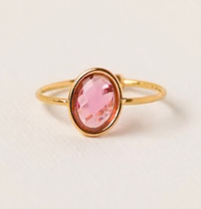 Bague Rhea - rose (bague à l'annulaire)